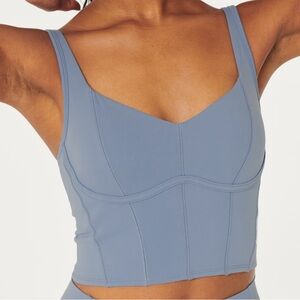 Gilly Hicks Active Boost Tank, Light Blue Activewear Top